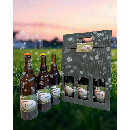 Coffret de 3 bières 75cl